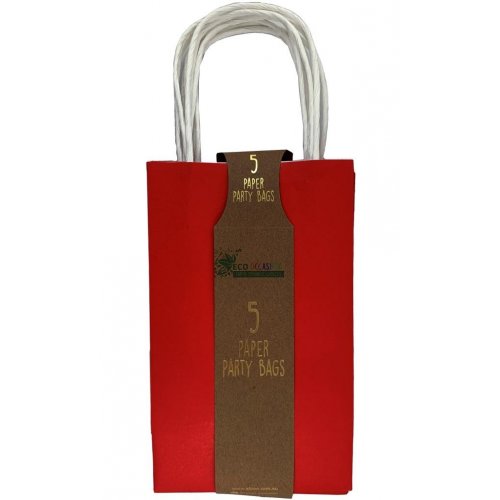 Red Paper Party Bags