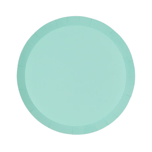 Pastel Mint Snack Plates