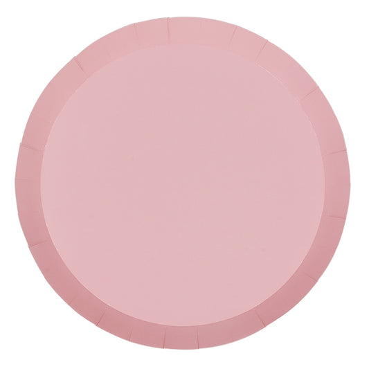 Pastel Pink Lunch Plates