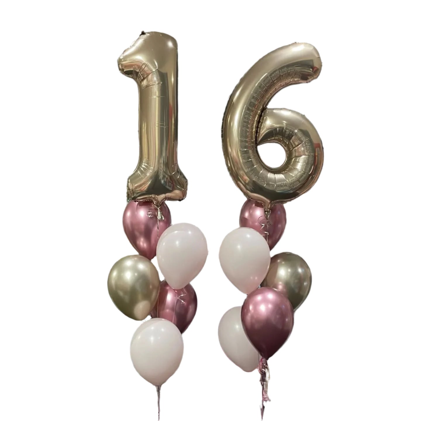 Custom Double Digit Medium Balloon Bunch