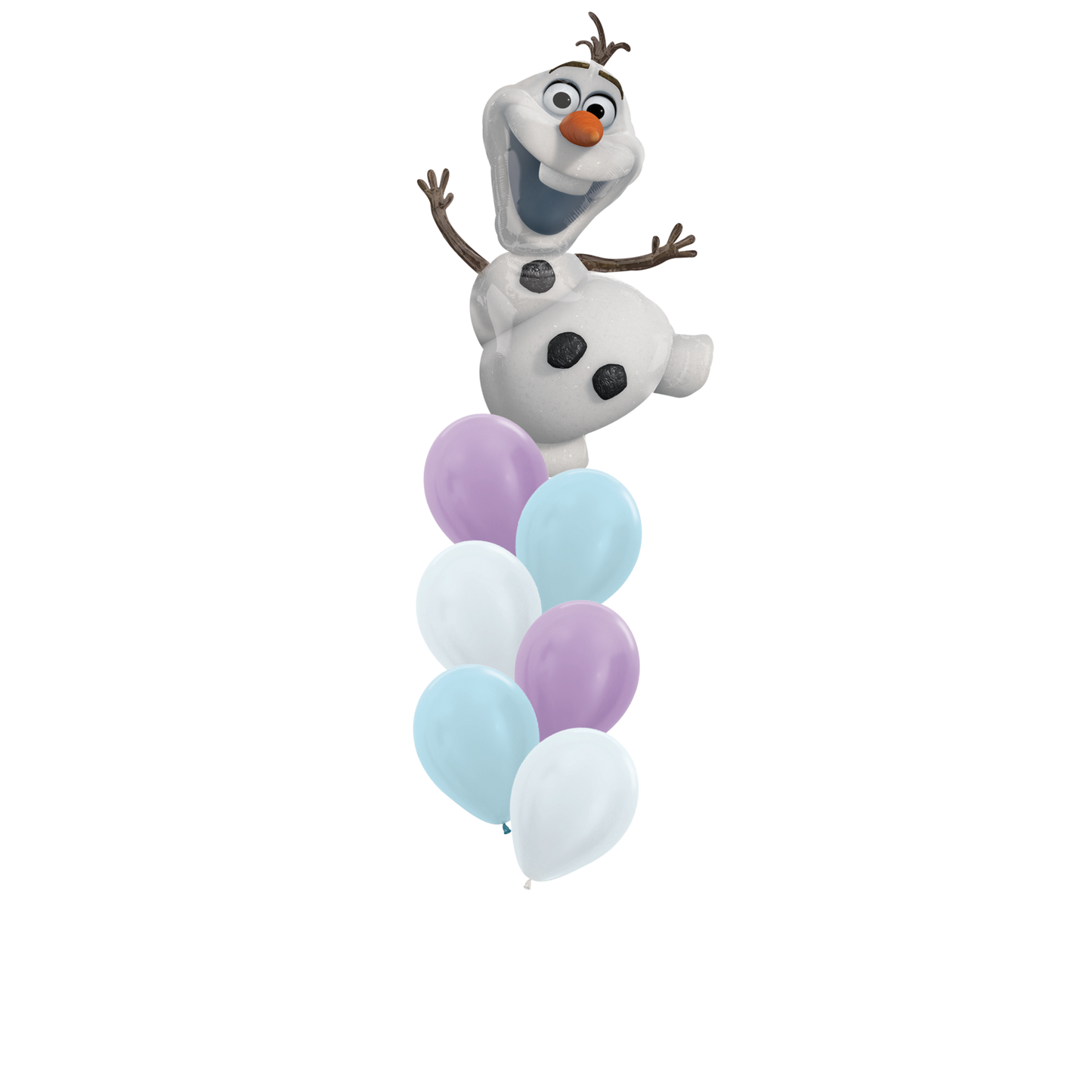 Olaf Frozen Balloon Bunch