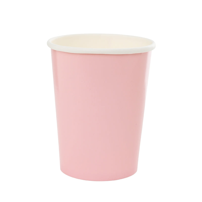 Pastel Pink Paper Cups