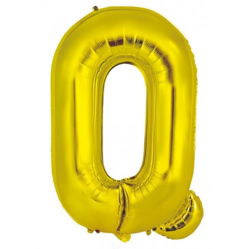 Gold Alphabet Letter 86cm Helium-Filled Foils