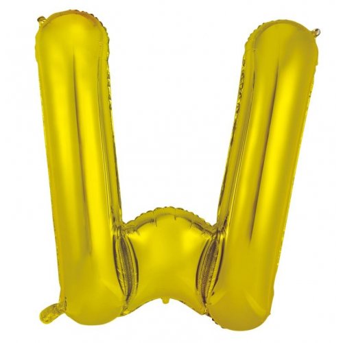 Gold Alphabet Letter 86cm Helium-Filled Foils