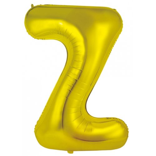 Gold Alphabet Letter 86cm Helium-Filled Foils