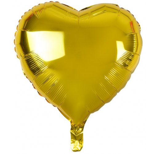 Heart Foil Balloons - Assorted Colours