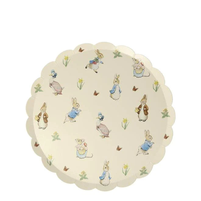 Peter Rabbit Snack Plates 12pk