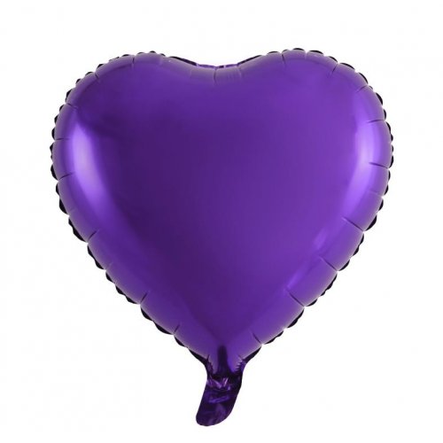 Heart Foil Balloons - Assorted Colours