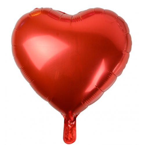 Heart Foil Balloons - Assorted Colours