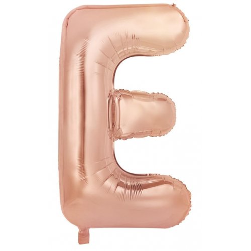 Rose Gold Alphabet Letter 86cm Helium-Filled Foils