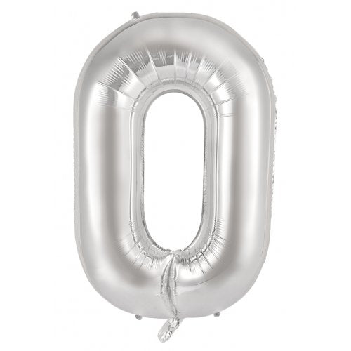 Silver Alphabet Letter 86cm Helium-Filled Foils