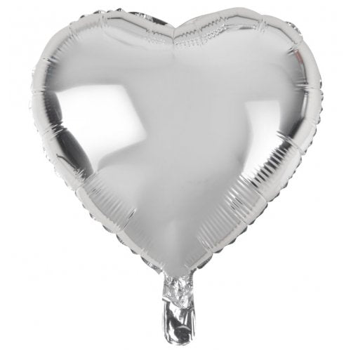 Heart Foil Balloons - Assorted Colours