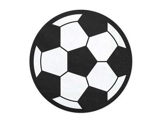 Soccer Snack Napkins 20pk