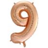 Picture of Rose Gold Number Balloon Foil 86cm