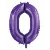 Picture of Purple Number Balloon Foil 86cm