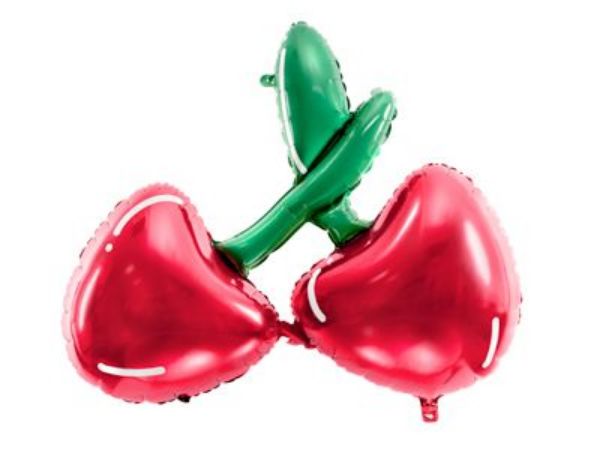 Picture of Glossy Red Cherry Pair Foil
