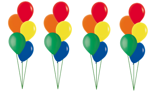 Picture of Plain Balloon Party Pack