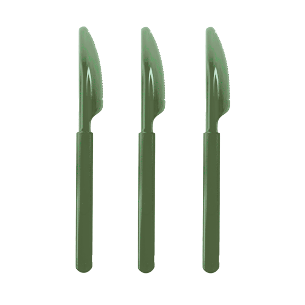 Picture of Green Reusable Knives 20pk