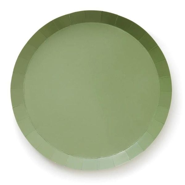 Picture of Eucalyptus Dinner Paper Plate 10pk