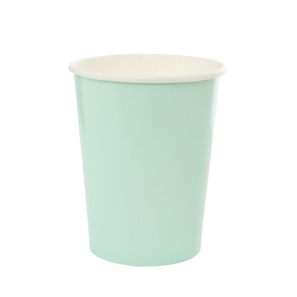 Picture of Mint Green Paper Cups 20pk