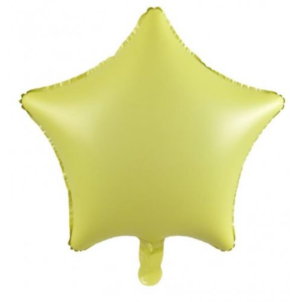 Picture of Pastel Yellow Star Foil